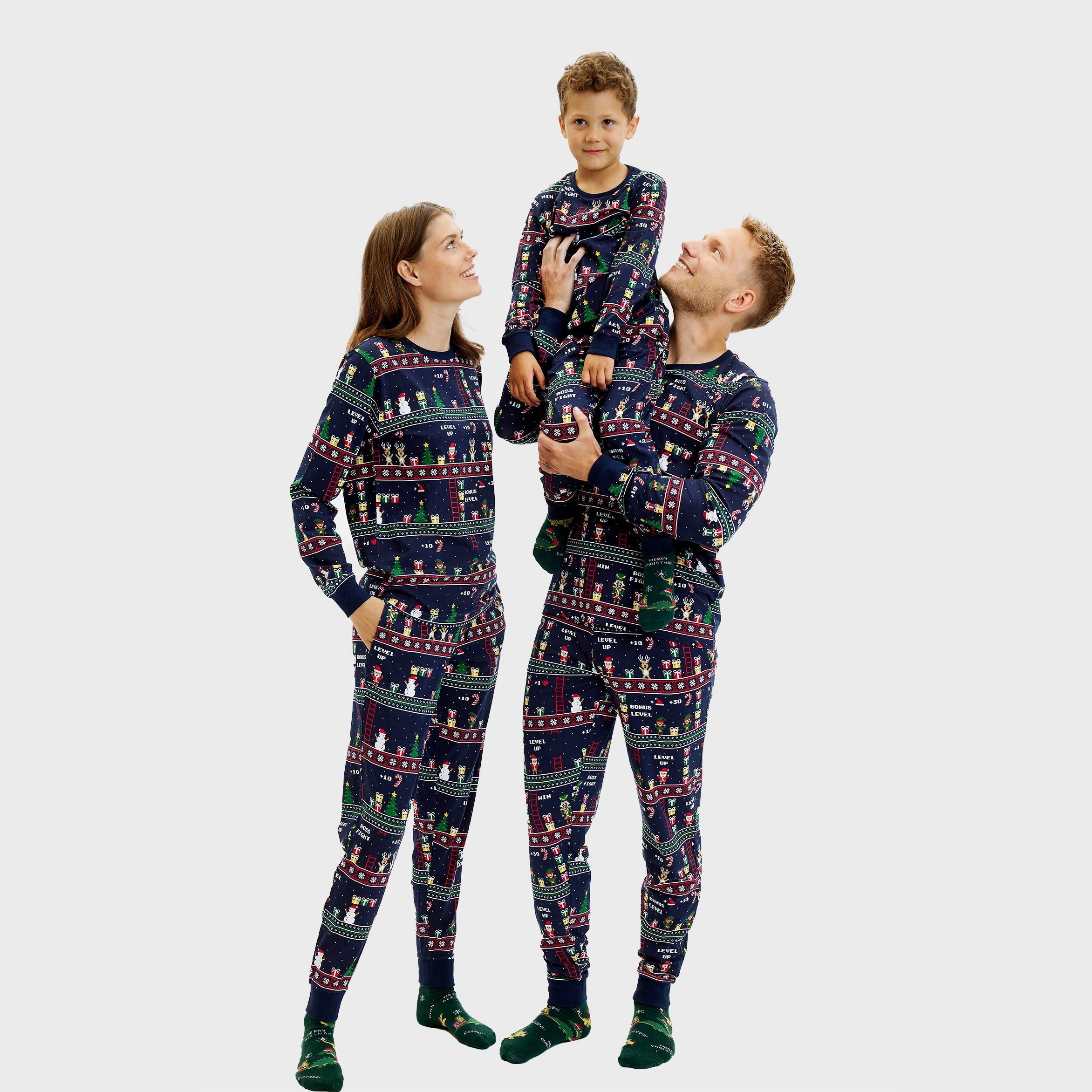 Vintage Gamer Christmas Pyjamas – Women